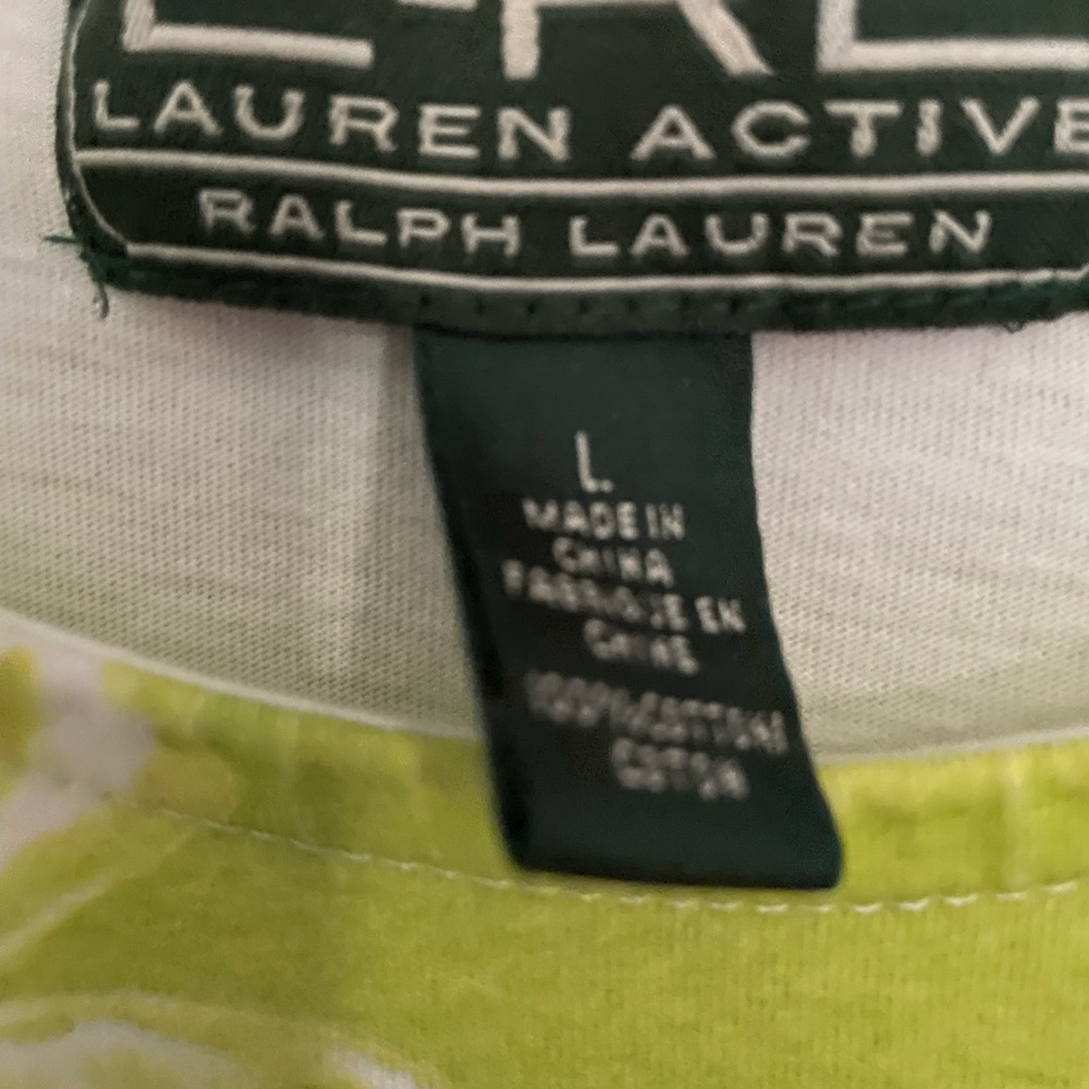 Ralph Lauren long sleeve active tee - Picture 3 of 3